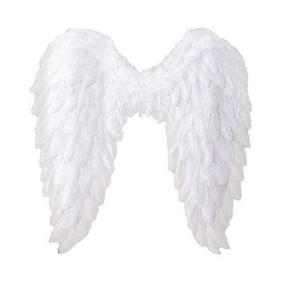 Angel Wings Fairy Wings with Elastic Straps Adults White.