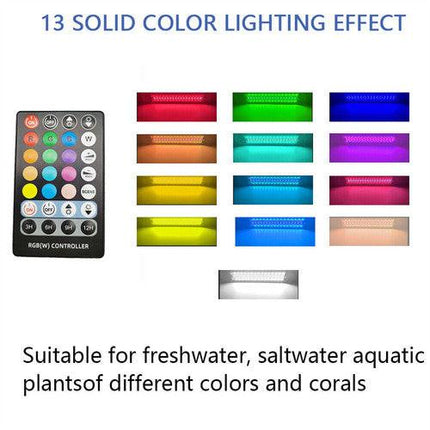 LED Light 40cm Full Spectrum Aquarium Lighting Aqua Plant Fish Tank Lamp 15W.
