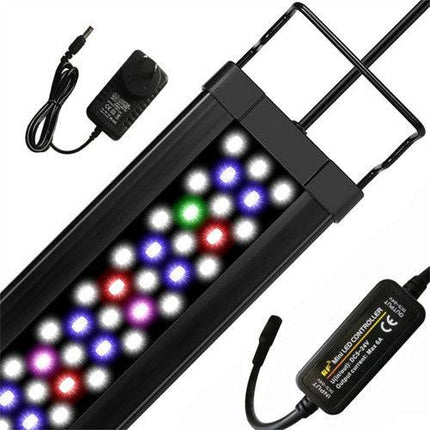 LED Light 40cm Full Spectrum Aquarium Lighting Aqua Plant Fish Tank Lamp 15W.