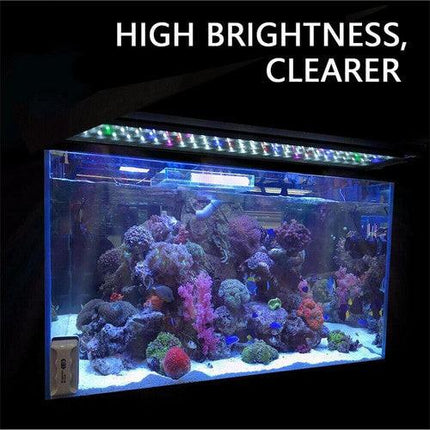 2Sets LED Light 40cm Full Spectrum Aquarium Lighting Aqua Plant Fish Tank Lamp 15W.