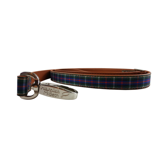 Highland Blue Tartan Dog Lead.
