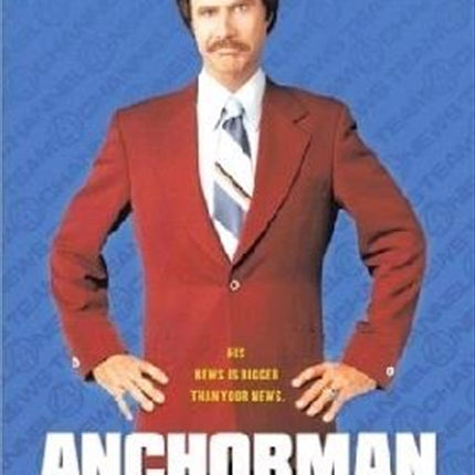 Anchorman - The Legend Of Ron Burgundy DVD.