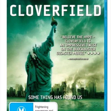 Cloverfield Blu-ray.