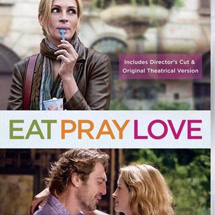 Eat Pray Love DVD.