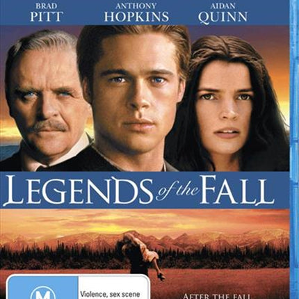 Legends Of The Fall Blu-ray.
