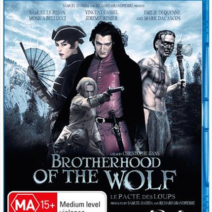 Brotherhood Of The Wolf Blu-ray.