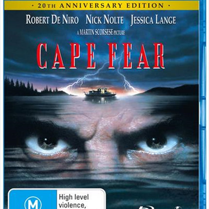 Cape Fear - 20th Anniversary Edition Blu-ray.