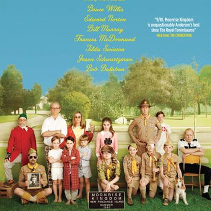 Moonrise Kingdom DVD.