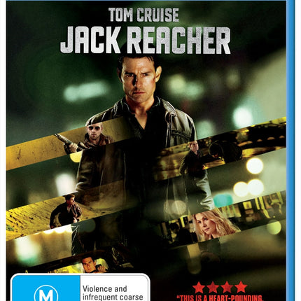 Jack Reacher Blu-ray.