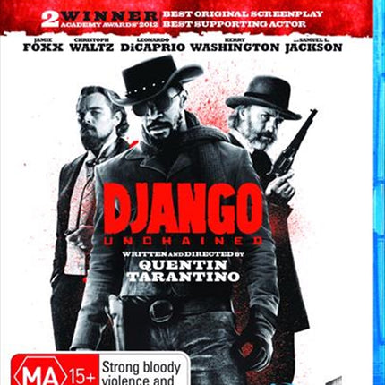 Django Unchained Blu-ray.