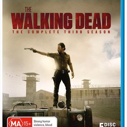 Walking Dead - Season 3, The Blu-ray.