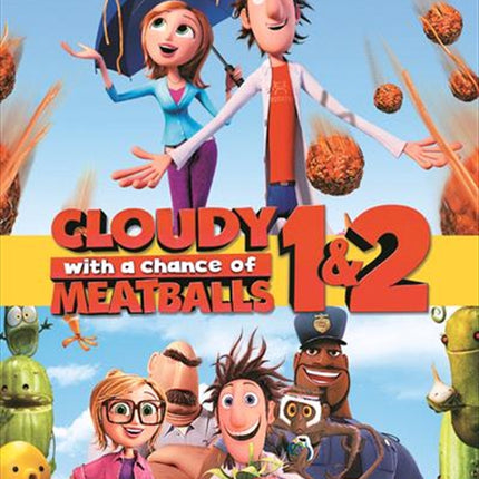 Cloudy With A Chance Of Meatballs / Cloudy With A Chance Of Meatballs 2 DVD.