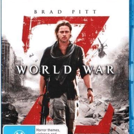 World War Z Blu-ray.