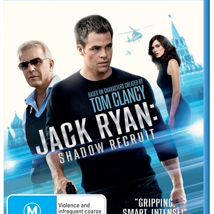 Jack Ryan: Shadow Recruit Blu-ray.