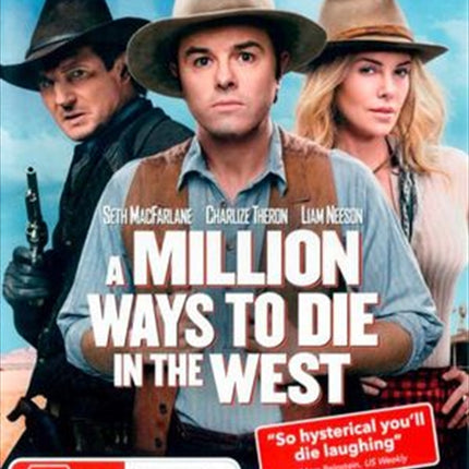 A Million Ways To Die In The West DVD.