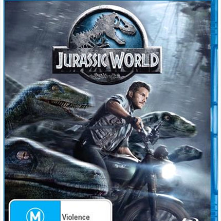 Jurassic World Blu-ray.