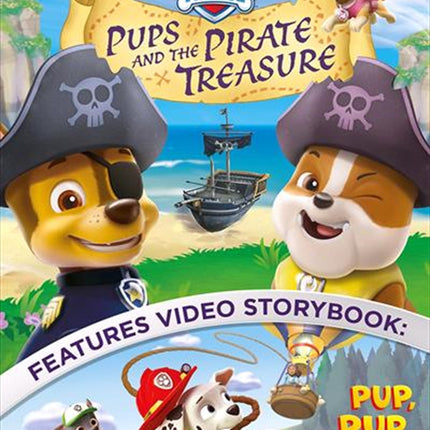 Paw Patrol - Pups And The Pirate Treasure DVD.