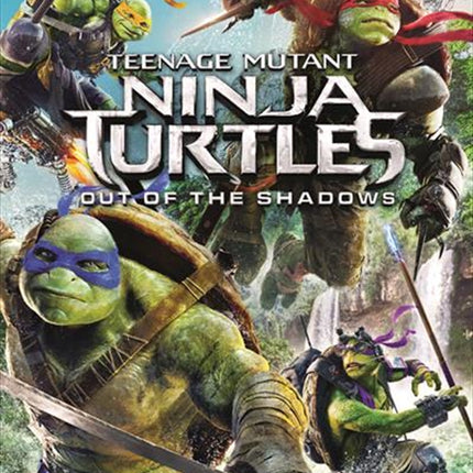 Teenage Mutant Ninja Turtles - Out Of The Shadows DVD.