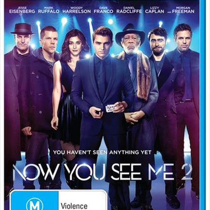 Now You See Me 2 Blu-ray.