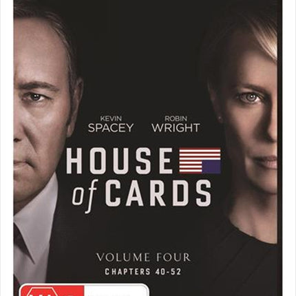 House Of Cards - Season 4 DVD.