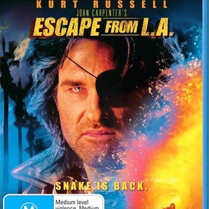 Escape From L.A. Blu-ray.