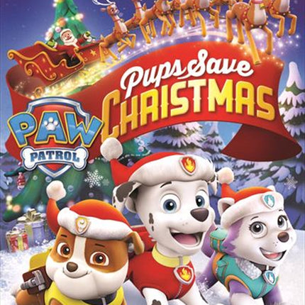 Paw Patrol - Pups Save Christmas DVD.