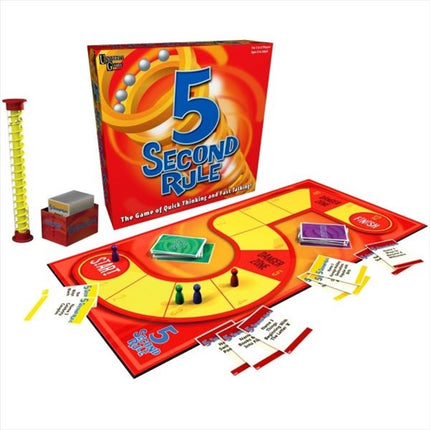 5 Second Rule Board Game.