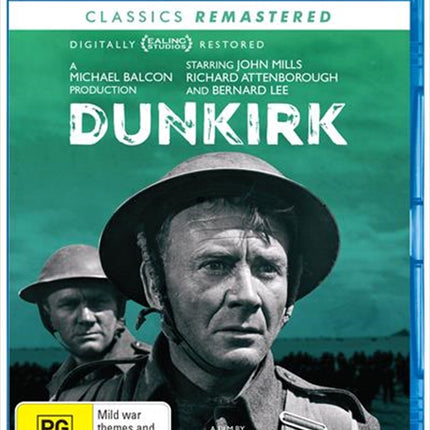 Dunkirk Blu-ray.