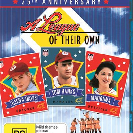 A League Of Their Own - 25th Anniversary Edition Blu-ray.