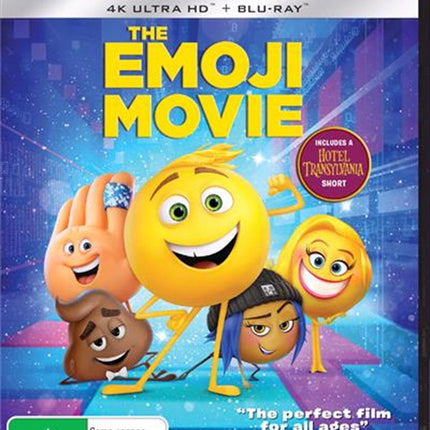Emoji Movie | Blu-ray + UHD, The UHD.