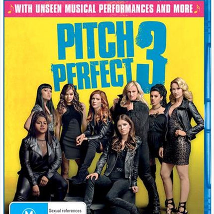 Pitch Perfect 3 Blu-ray.