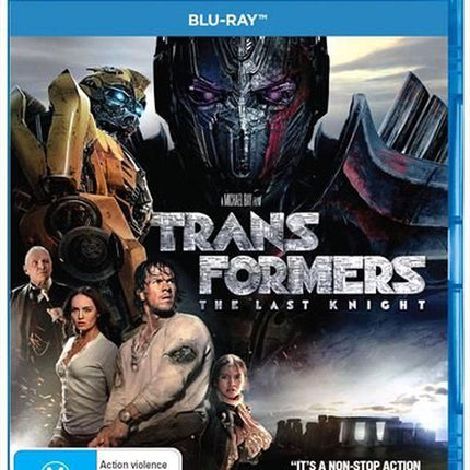 Transformers - The Last Knight Blu-ray.
