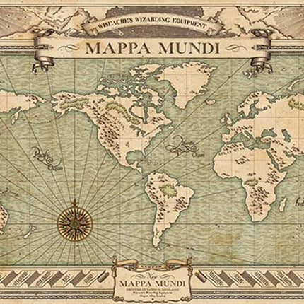 Fantastic Beasts And Where To Find Them - Mappa Mundi.