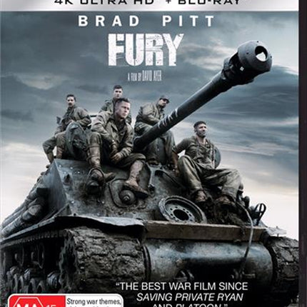 Fury | Blu-ray + UHD UHD.