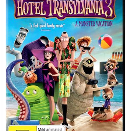 Hotel Transylvania 3 - A Monster Vacation DVD.