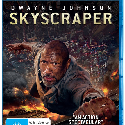 Skyscraper Blu-ray.