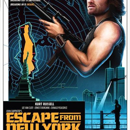Escape From New York DVD.
