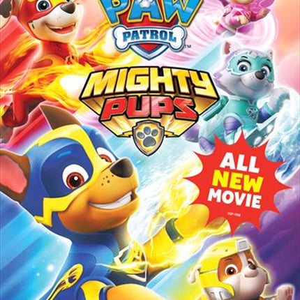 Paw Patrol - Mighty Pups DVD.