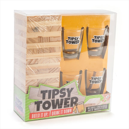 Tipsy Tower Drinking Game.