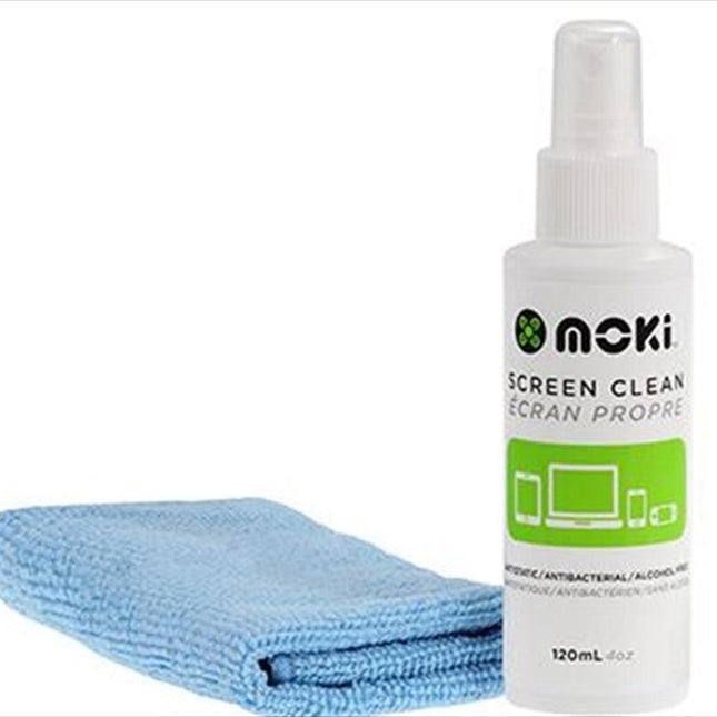 Screen Clean 120mL Spray with Cloth.