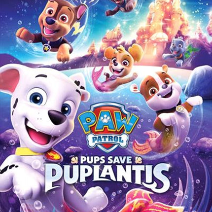 Paw Patrol - Pups Save Puplantis DVD.