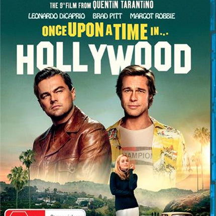 Once Upon A Time In Hollywood Blu-ray.