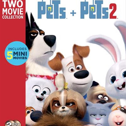 Secret Life Of Pets / The Secret Life Of Pets 2, The DVD.