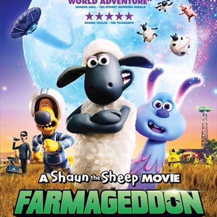 A Shaun The Sheep Movie - Farmageddon DVD.