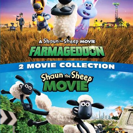 A Shaun The Sheep Movie - Farmageddon / Shaun The Sheep Movie | Double Pack - Franchise Pack DVD.