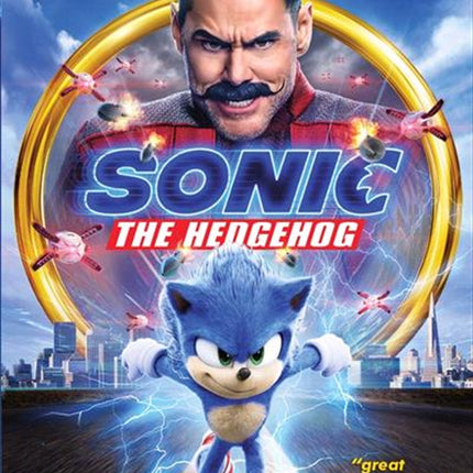 Sonic The Hedgehog DVD.