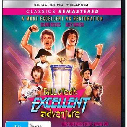 Bill And Ted's Excellent Adventure | Blu-ray + UHD UHD.