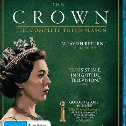 Crown - Season 3, The Blu-ray.