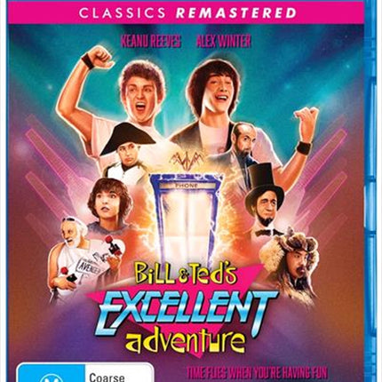 Bill and Ted's Excellent Adventure | Classics Remastered Blu-ray.