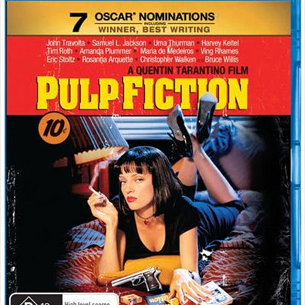 Pulp Fiction Blu-ray.